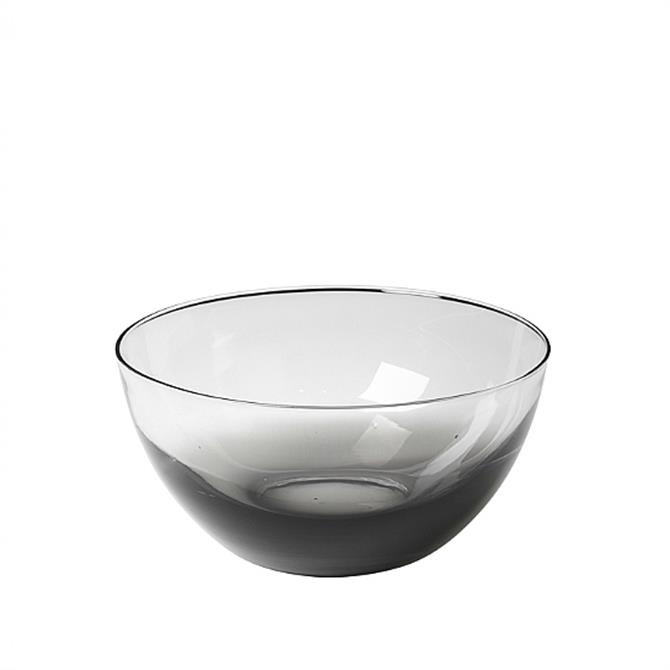 Broste Copenhagen Smoke Mouthblown Glass Bowl